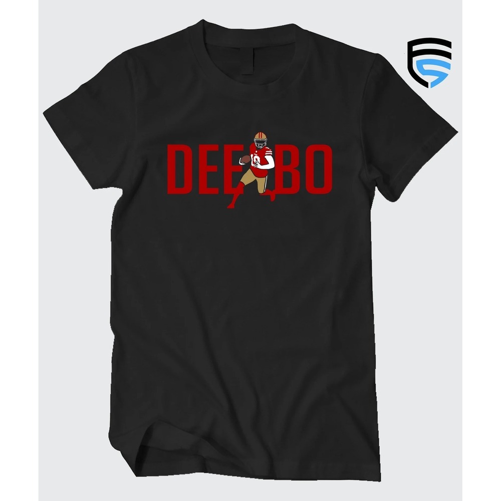 San Francisco Football Themed Soft Ringspun Pre-Shrunk Cotton T-Shirt